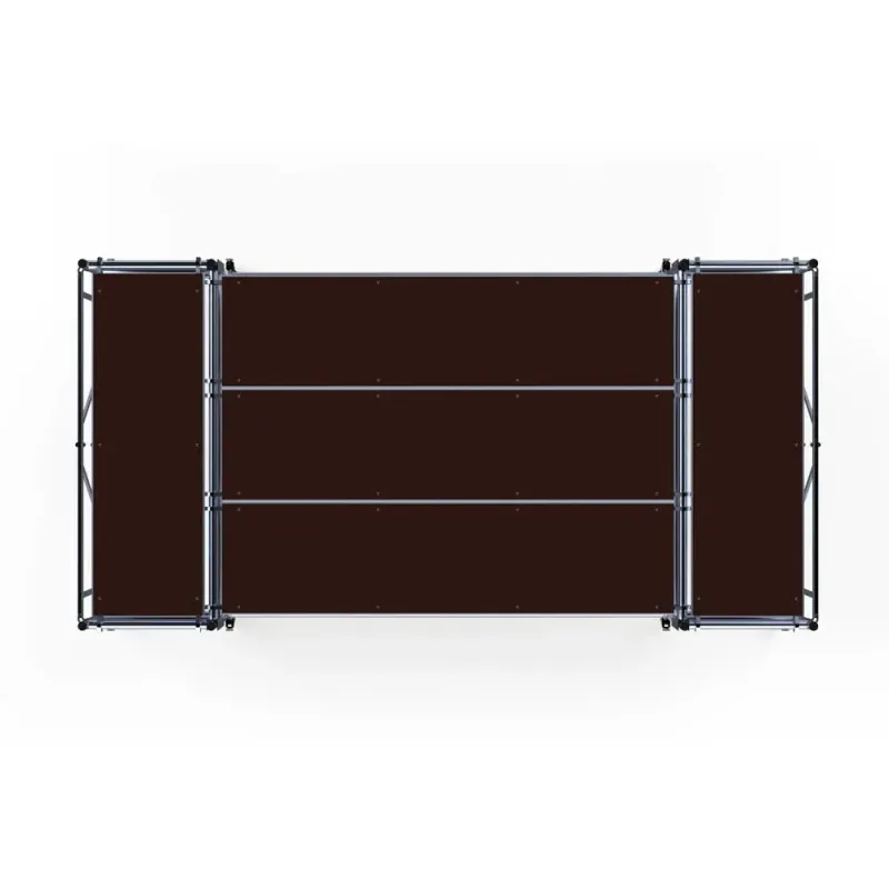 Hliníková plošina pro sádrokartonáře, montéra 190 cm x 400 cm - pohodlí