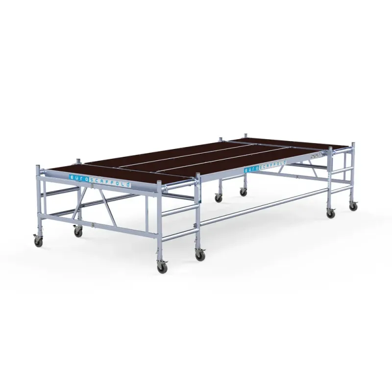 Aluminiowa platforma 190 cm x 455 cm - do tynkowania i malowania