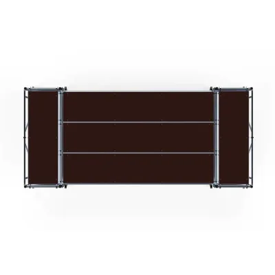 Aluminiowa platforma 190 cm x 455 cm - do tynkowania i malowania