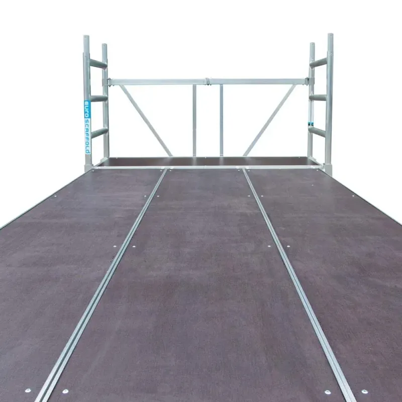 Aluminum plastering, painting, and assembly platform 190 cm x 455 cm