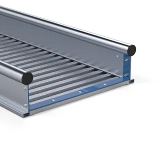 Working platform / bridge / walkway - 8 m - aluminum scaffolding - Euroscaffold