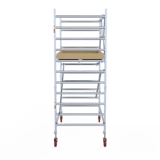 Rusztowanie jezdne Basic - 135 cm x 250 cm x 4,2 m - Euroscaffold