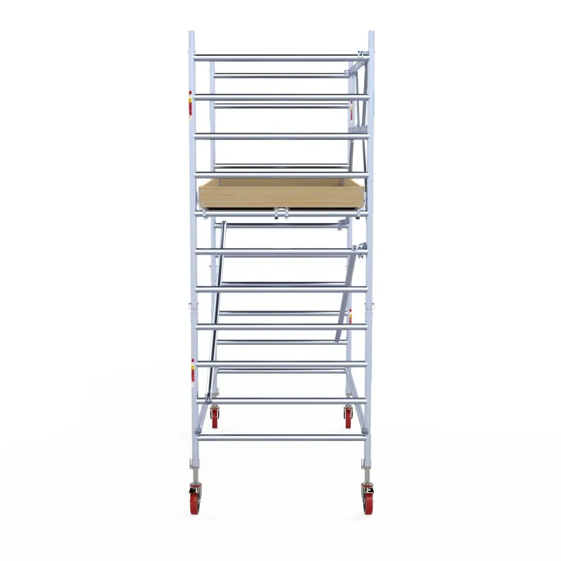 Rusztowanie jezdne Basic - 135 cm x 250 cm x 4,2 m - Euroscaffold