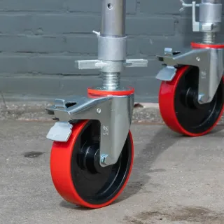 Rusztowanie jezdne Basic - 135 cm x 250 cm x 4,2 m - Euroscaffold