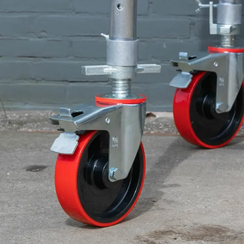 Rusztowanie jezdne Basic - 135 cm x 250 cm x 4,2 m - Euroscaffold