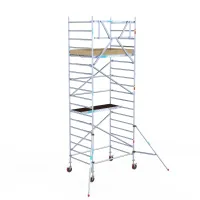 Pojazdové lešenie fasádne - 135 cm x 190 cm x 6,2 m - Euroscaffold