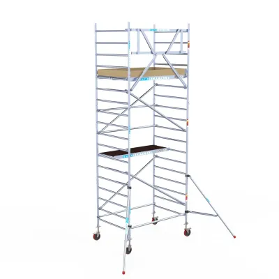 Pojazdové lešenie fasádne - 135 cm x 190 cm x 6,2 m - Euroscaffold