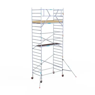 Rusztowanie jezdne elewacyjne - 135 cm x 250 cm x 7,2 m - Euroscaffold