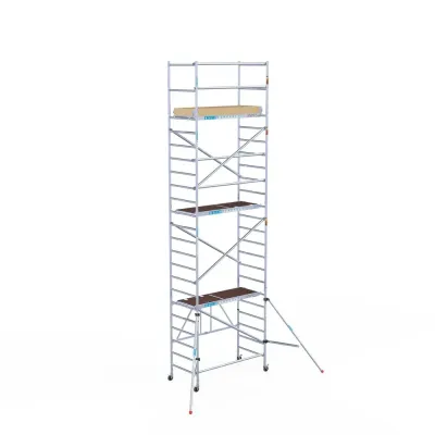 Rusztowanie aluminiowe jezdne Combi - 90 cm x 190 cm x 7,5 m - wysokie