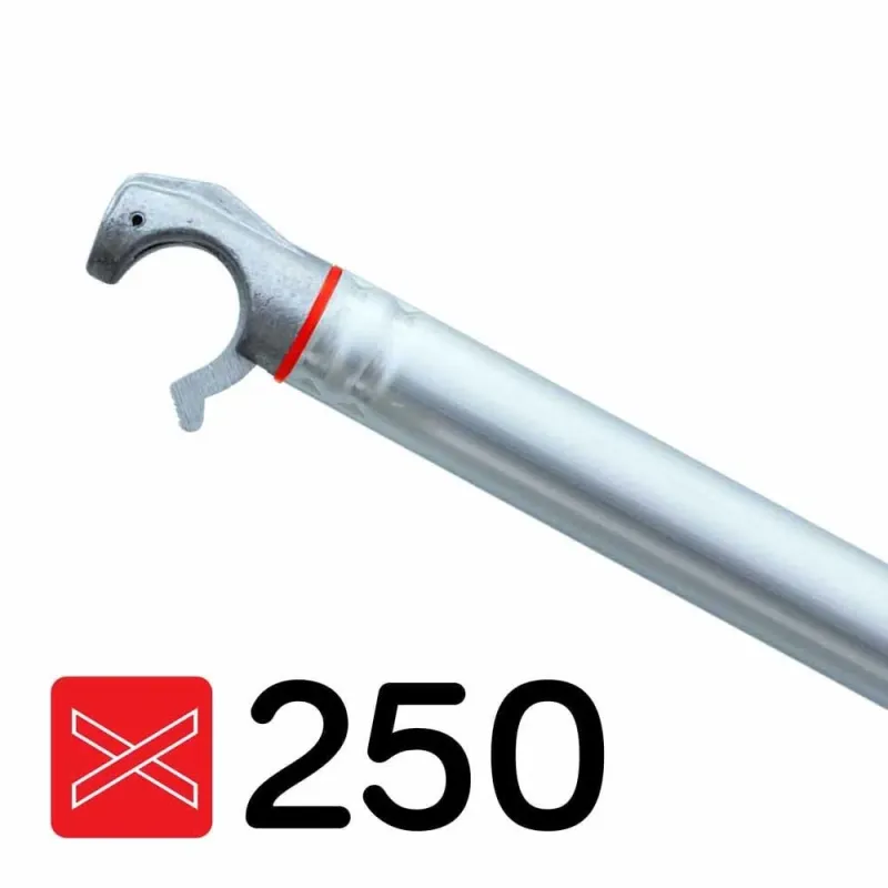 Diagonal aluminum brace for scaffolding with a length of 250 cm - quality