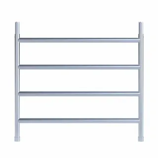 Aluminum scaffolding frame - 4 rungs - 135 cm - Euroscaffold