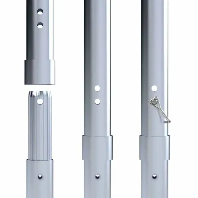 Rusztowanie - rama aluminiowa - 7 szczebli - 135 cm x 28 cm