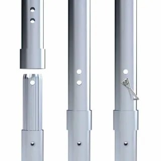 End frame - 2 rungs - 135 cm x 50 cm - protection