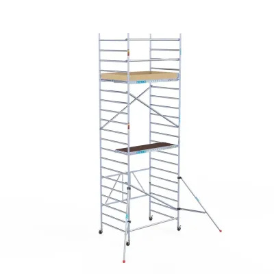 Rusztowanie aluminiowe jezdne Combi - 135 cm x 190 cm x 6,5 m