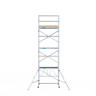 Rusztowanie aluminiowe jezdne Combi - 135 cm x 190 cm x 7,5 m