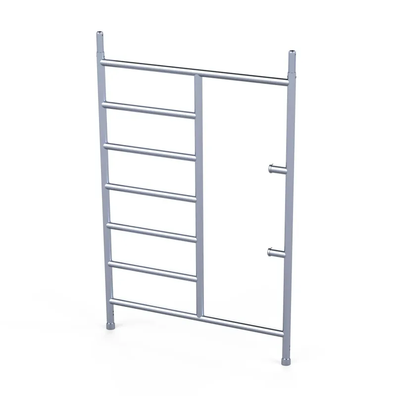 Rusztowanie aluminiowe - wieża schodowa - 135 cm x 250 cm x 6,2 m