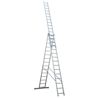 Rebrík Drabex 3 x 15 - pracovná výška 10,10 m