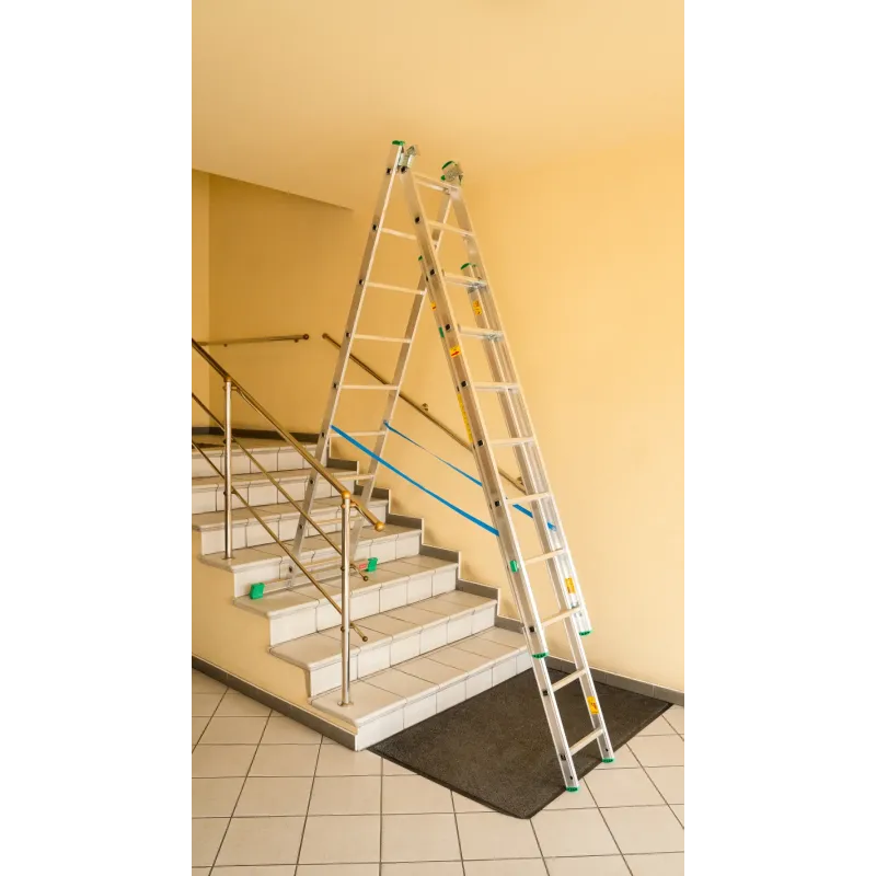 Rebrík Drabex 3 x 15 - výška 10,10 m