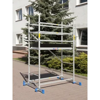 Rusztowanie jezdne Drabex RA 330 R-R - wysokość robocza 4,2 m