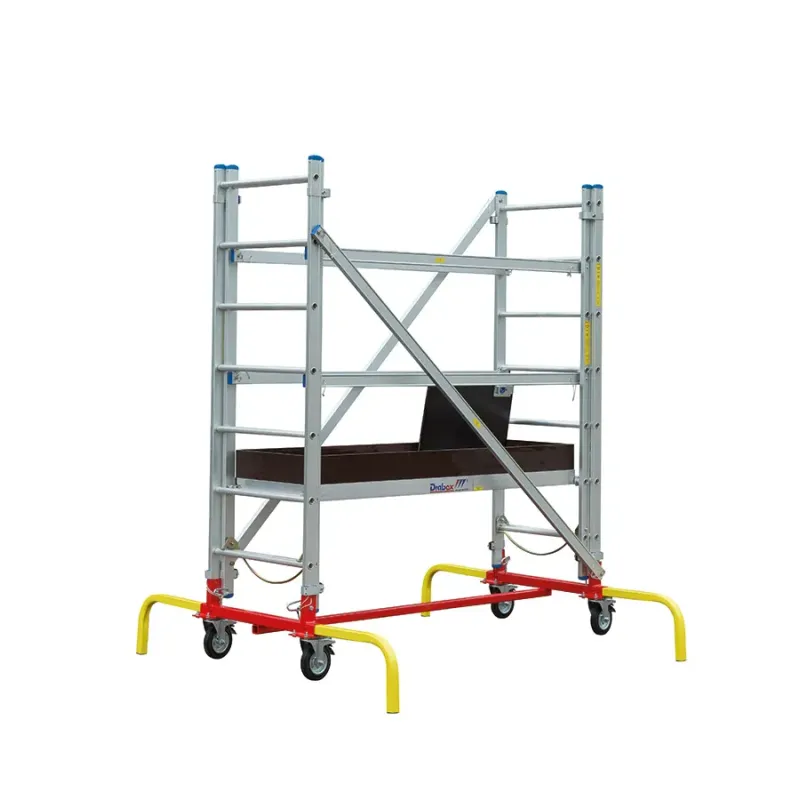 Rusztowanie jezdne RJ 220 R - wysokość robocza 2,86 - 4,26 m