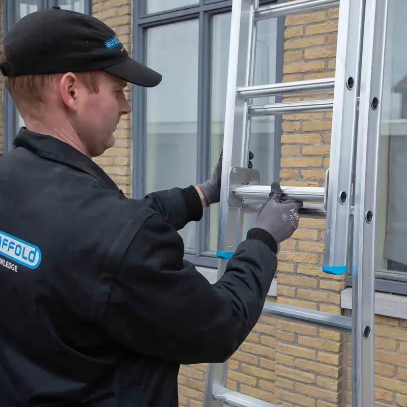 Rebrík Eurostairs (Euroscaffold) 2 x 7 - pracovná výška do 4,25 m