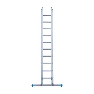 Drabina dwuelementowa Eurostairs (Euroscaffold) 2 x 10 - wysokość robocza do 5,5 m