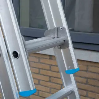 Drabina dwuelementowa Eurostairs (Euroscaffold) 2 x 10 - wysokość robocza do 5,5 m