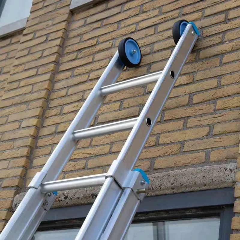 Drabina wygięta dwuelementowa Eurostairs (Euroscaffold) 2 x 14 - wysokość robocza do 7,5 m