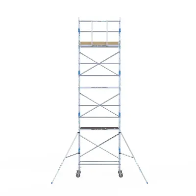 Rusztowanie Alumexx Light 75 cm x 190 cm - wysokość robocza 8,2 m