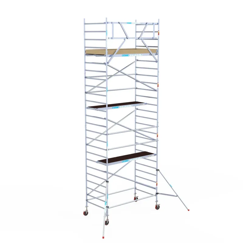 Rusztowanie jezdne elewacyjne - 135 cm x 250 cm x 8,2 m - Euroscaffold