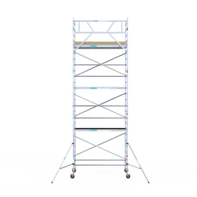 Rusztowanie jezdne elewacyjne - 135 cm x 250 cm x 8,2 m - Euroscaffold