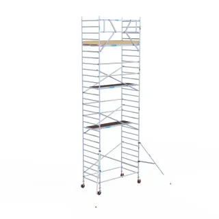 Rusztowanie jezdne Euroscaffold Basic- 135 cm x 250 cm x 9,2 m