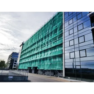 Rusztowanie elewacyjne Plettac PD70 - pole 2,5 m - 25 m x 6 m - 150 m2 roboczo