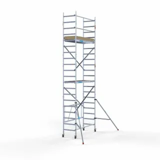 Rusztowanie aluminiowe jezdne Combi - 75 cm x 190 cm x 6,5 m