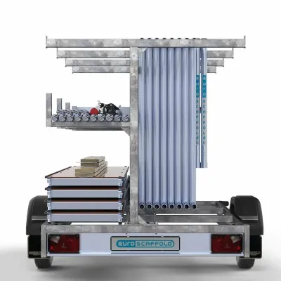 Lešenie 135 cm x 250 cm - pracovná výška 10,2 m + príves