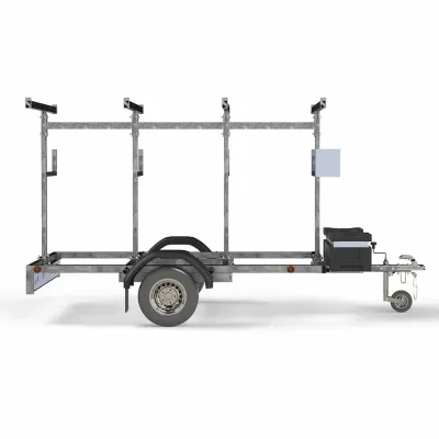 Přívěs na přepravu lešení - šířka 190 cm | 250 cm