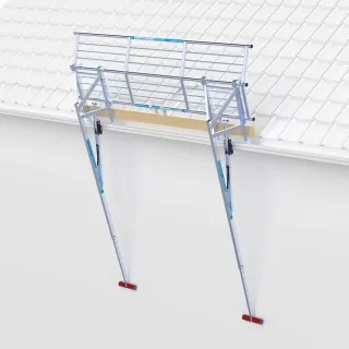 Zabezpieczenie krawędzi dachu spadzistego - SGS - 3 m - komplet