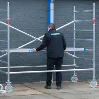 Rusztowanie jezdne Basic - 75 cm x 190 cm x 4,2 m - Euroscaffold