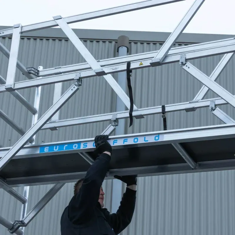 Rusztowanie jezdne Basic - 75 cm x 190 cm x 4,2 m - Euroscaffold