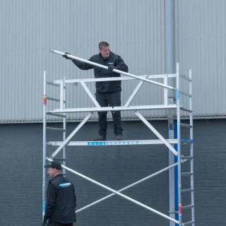 Rusztowanie jezdne Basic - 75 cm x 190 cm x 4,2 m - Euroscaffold