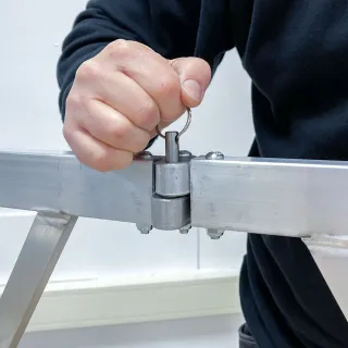 Lešení Euroscaffold EVO – 75 cm x 190 cm x 260 cm